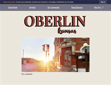 Tablet Screenshot of oberlin-kansas.com